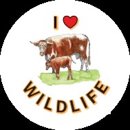 A Ride For Life I love Wildlife sticker