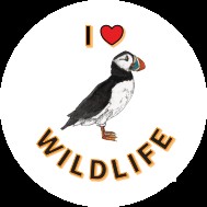 A Ride For Life I love Wildlife sticker
